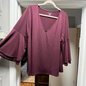 Lane Bryant 3/4 bell sleeve